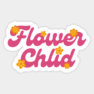 Flower Child Sticker